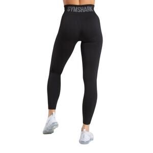 Gymshark Womens Flex High Waisted Black Leggings Yoga Gym Workout Womens XS XXS